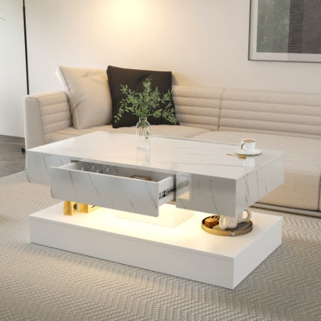 Modern High LED Coffee Table