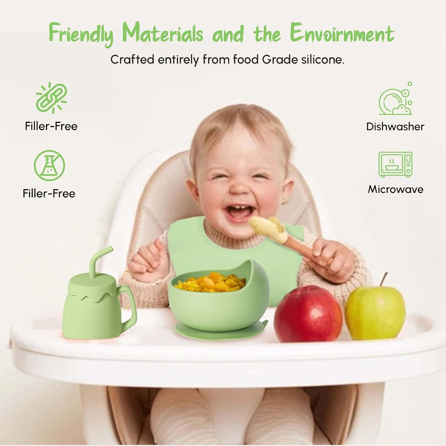 SiIicone Baby Feeding Set