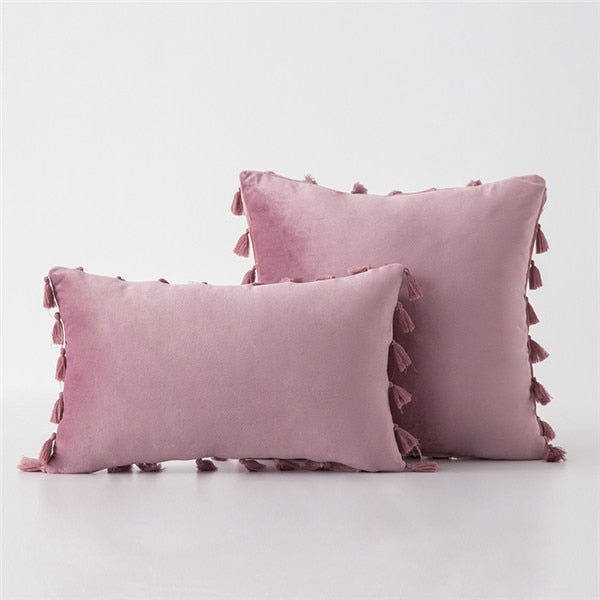 Velvet Sofa Pillowcase – Luxe Cushion Cover for Living Room Décor