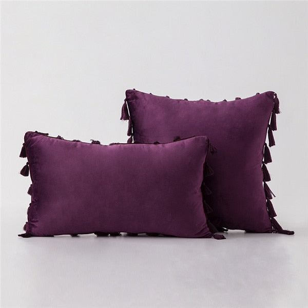 Velvet Sofa Pillowcase – Luxe Cushion Cover for Living Room Décor