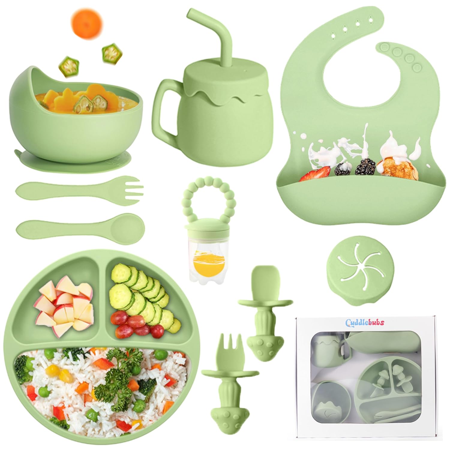 SiIicone Baby Feeding Set