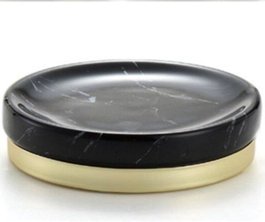 Premium Ceramic Bathroom Accessory Set - 4-Piece Spa Collection