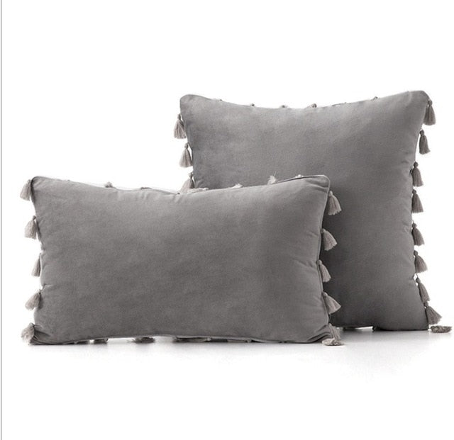 Velvet Sofa Pillowcase – Luxe Cushion Cover for Living Room Décor