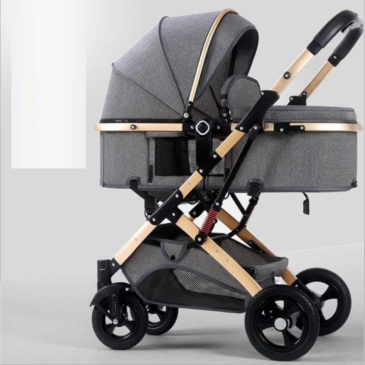 Two-Way Portable Folding Newborn Baby Stroller