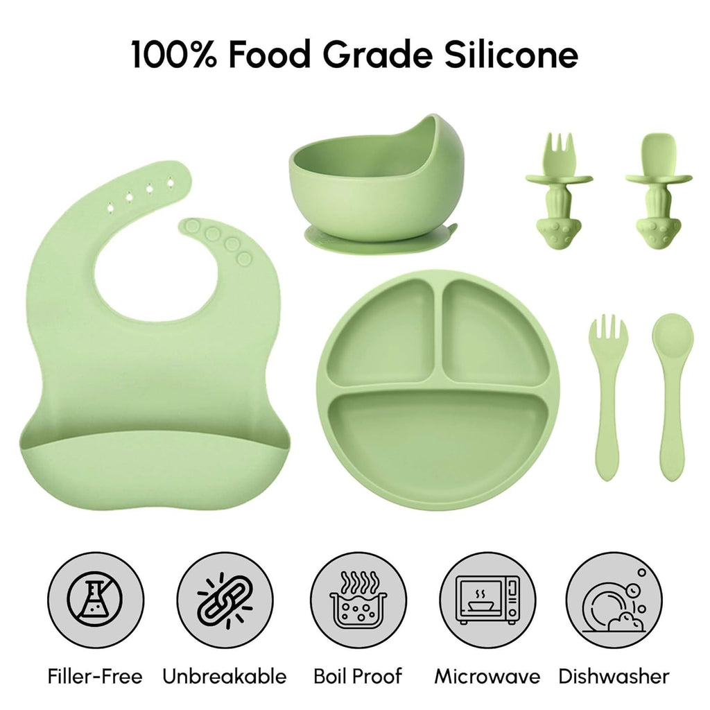 SiIicone Baby Feeding Set