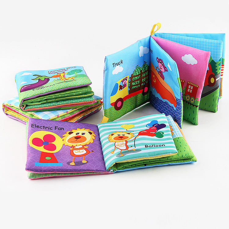 Baby Cloth Book | 3D Sensory Learning Book for Early Education