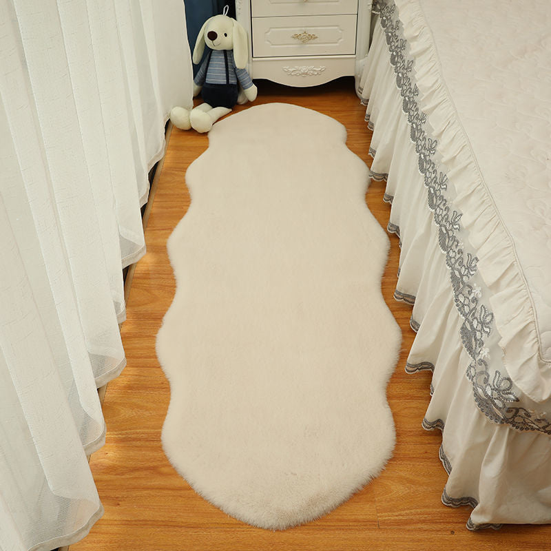 Machine Washable Bedside Carpet - Soft Bedroom Rug