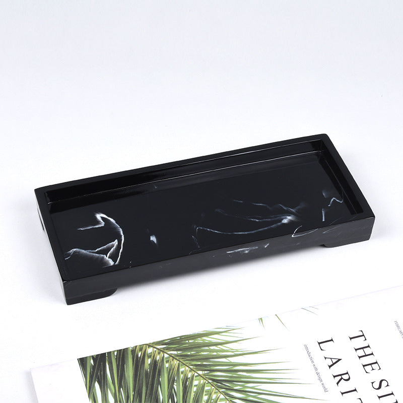 Marble Resin Tray - Decorative Serving Platter