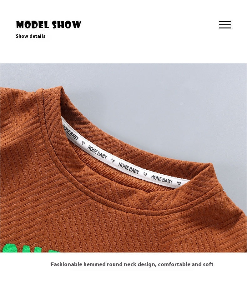 Kids Western Style Vest Suit - Loose Fit Children's Outfit