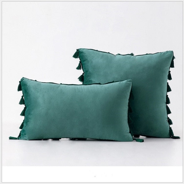 Velvet Sofa Pillowcase – Luxe Cushion Cover for Living Room Décor