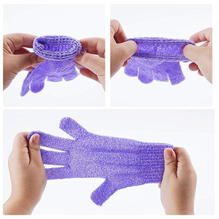Powerful Double Sided Exfoliating Gloves