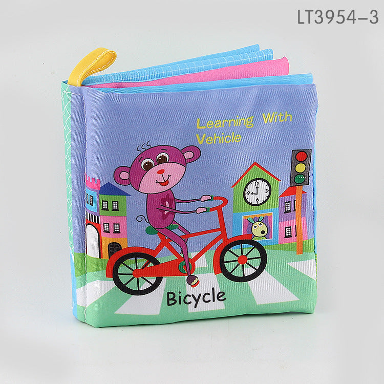 Baby Cloth Book | 3D Sensory Learning Book for Early Education