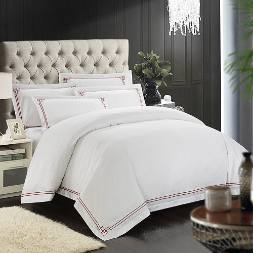 Premium Pure Cotton Four-Piece Bedding Set - Luxuriously Soft