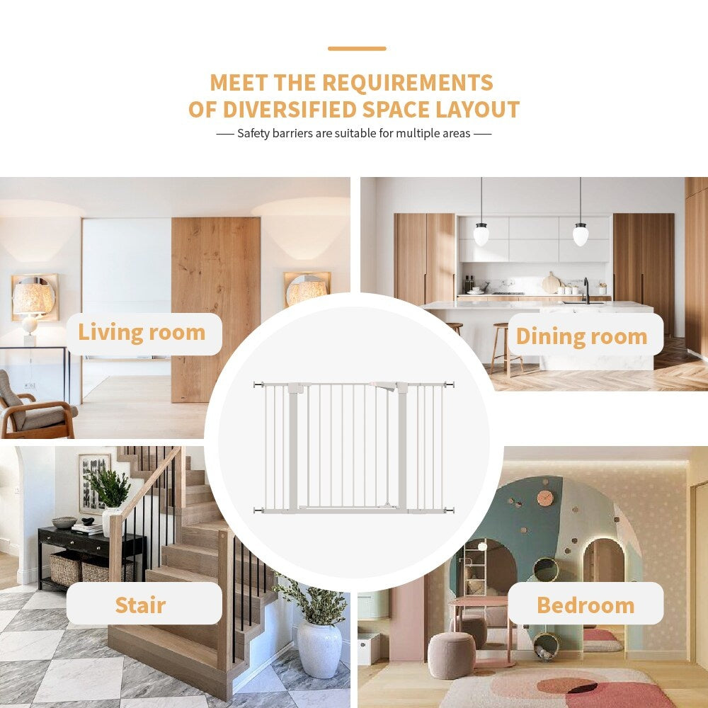 High White Child Safety Gate