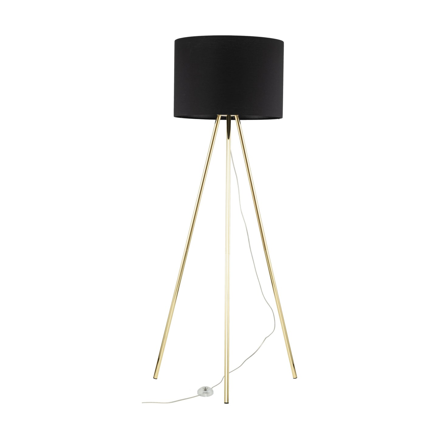 UMBERTO Black Modern Floor Lamp