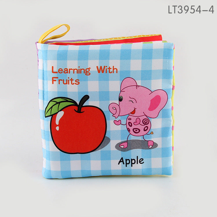 Baby Cloth Book | 3D Sensory Learning Book for Early Education