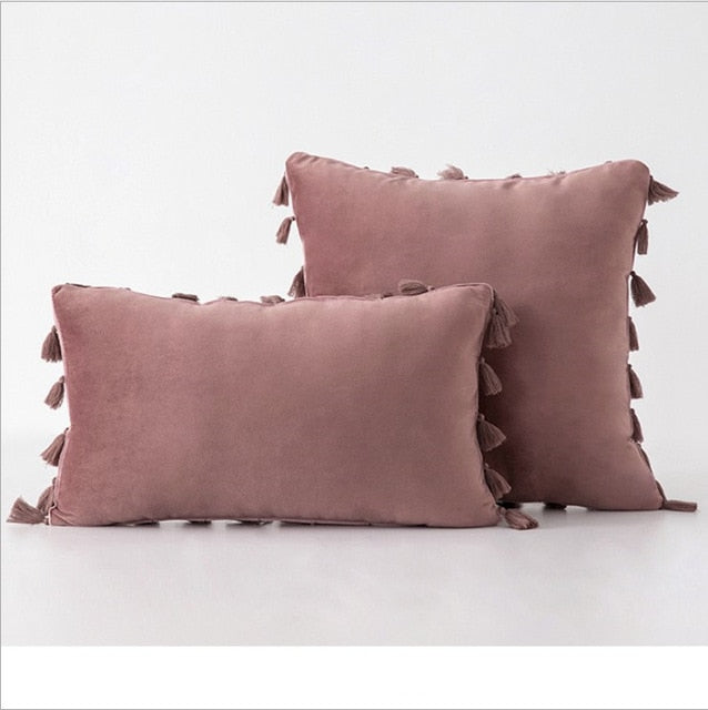 Velvet Sofa Pillowcase – Luxe Cushion Cover for Living Room Décor