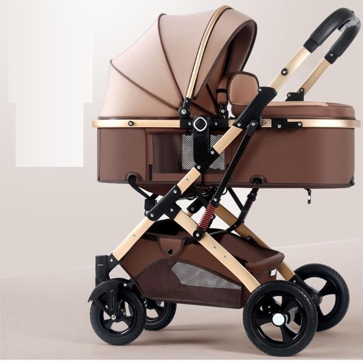 Two-Way Portable Folding Newborn Baby Stroller