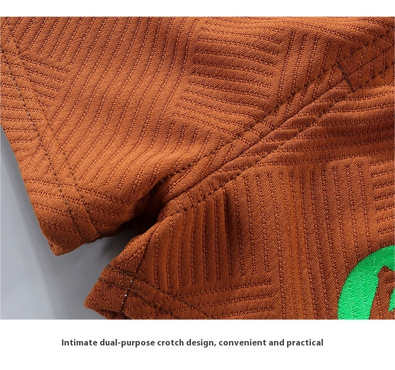 Kids Western Style Vest Suit - Loose Fit Children's Outfit