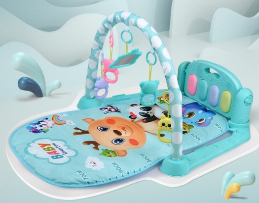 Baby Play Mat with Piano Keyboard | Musical Activity Gym & Crawling Mat