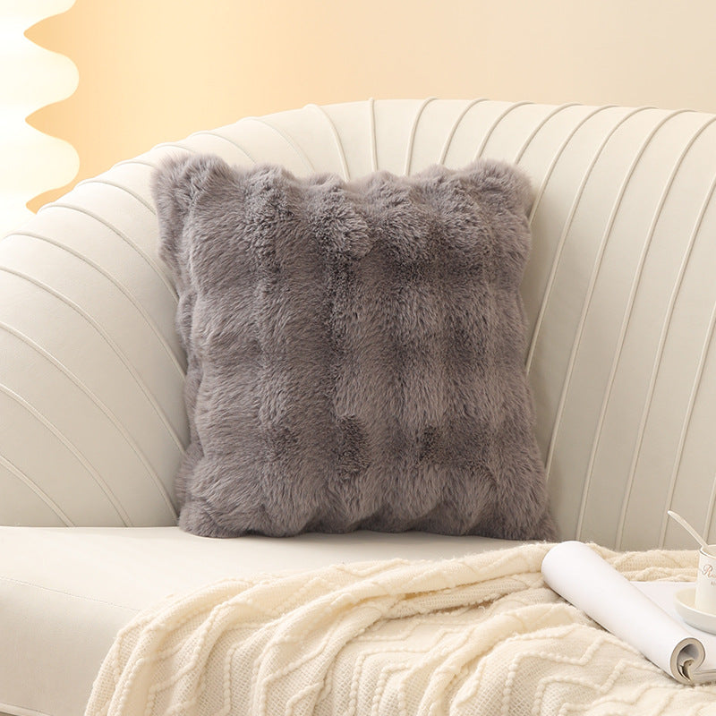 Modern Minimalist Throw Pillow - Soft Decorative Cushion for Sofa & Living Room