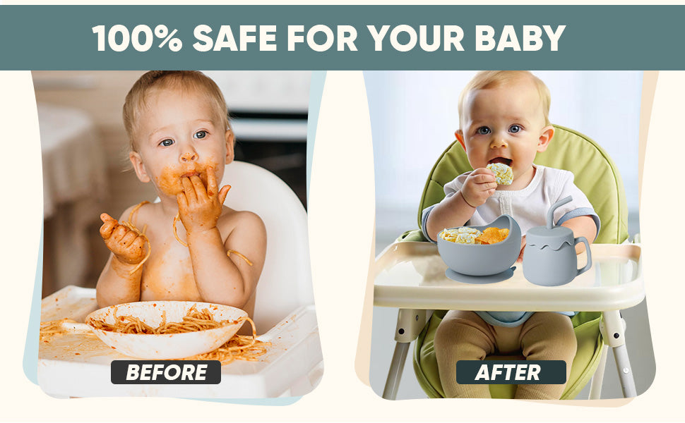 SiIicone Baby Feeding Set