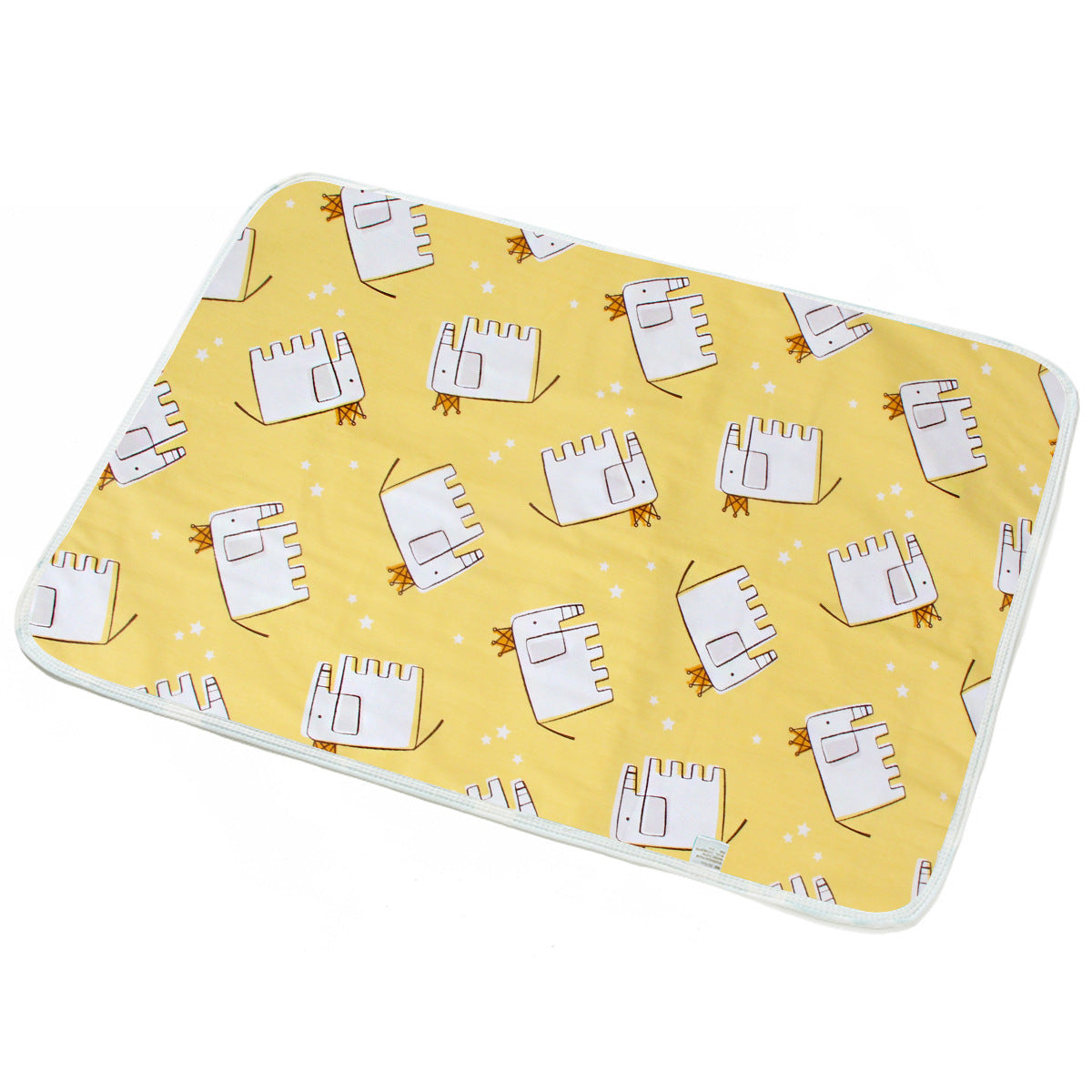 Breathable Baby Changing Pad | Waterproof Cotton Cartoon Design