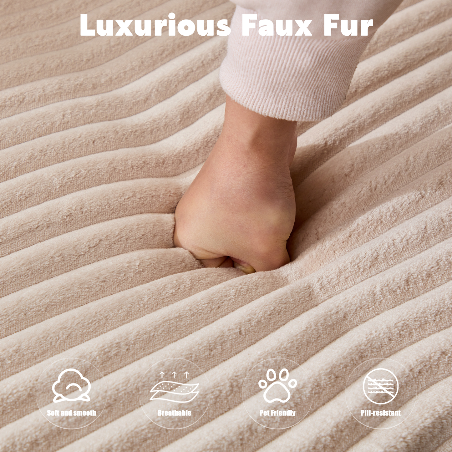 Premium Compression Sectional Sofa with Chaise - Minimalist L-Shape Couch for Modern Living