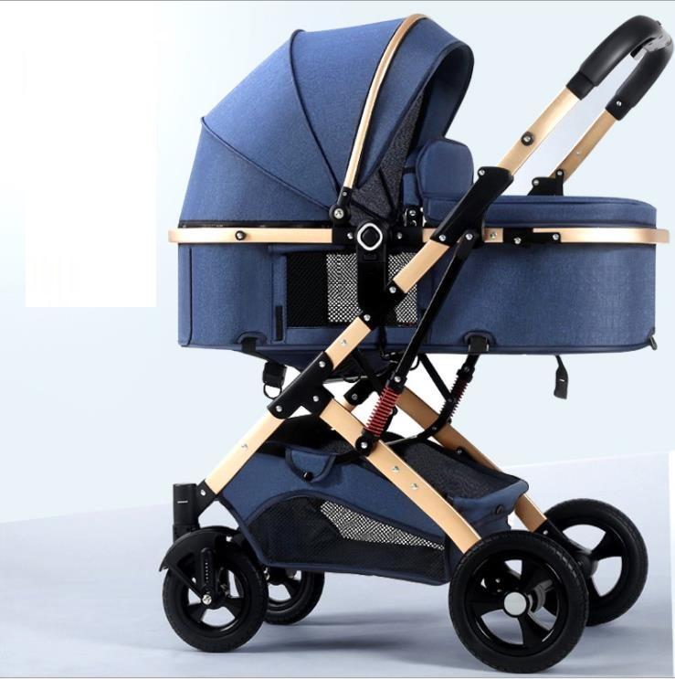 Two-Way Portable Folding Newborn Baby Stroller