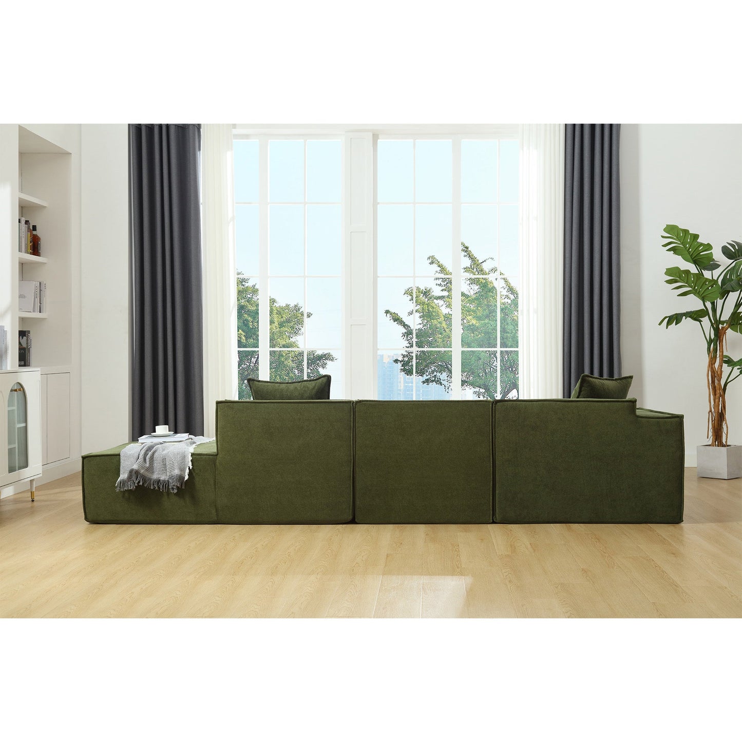 Modular Living Room Sofa Set - Modern Minimalist Design