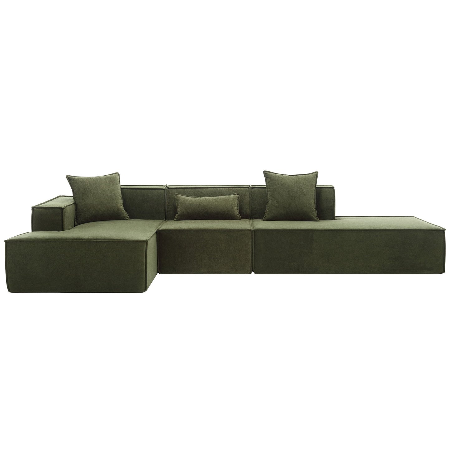 Modular Living Room Sofa Set - Modern Minimalist Design